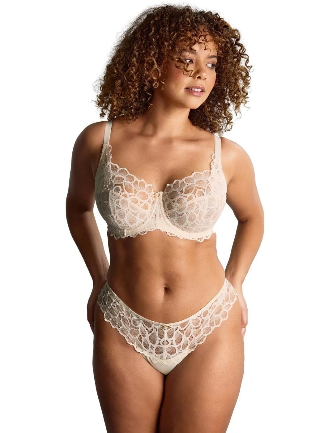 Panache Allure Thong - Ivory 5 Panache Allure Thong - Ivory - Image 5