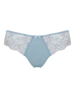 Panache Ana Thong - Blue/Ash Rose -Belle Lingerie Store 60748 panache ana thong blueash rose 4