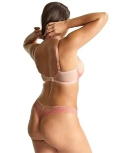 Panache Ana Thong - Pink -Belle Lingerie Store 60748 panache ana thong pink 4