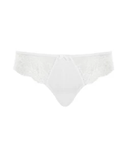 Panache Ana Thong - White -Belle Lingerie Store 60748 panache ana thong white 3