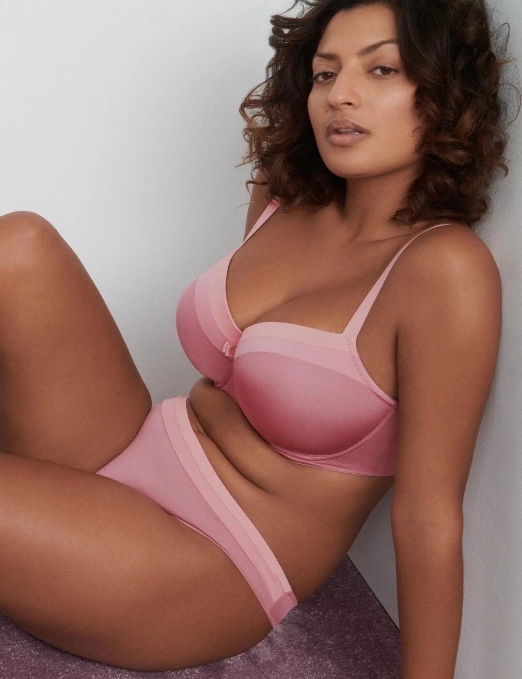 Prima Donna Twist Glow Padded Balcony Bra - Ballet Pink 8 Prima Donna Twist Glow Padded Balcony Bra - Ballet Pink - Image 8