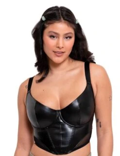 Curvy Kate Storm Scooped Balcony Longline Bra - Black