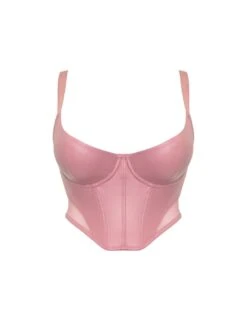 Curvy Kate Storm Scooped Balcony Longline Bra - Dusky Rose -Belle Lingerie Store 60846 curvy kate storm scooped balcony longline bra dusky rose 3