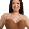 Curvy Kate Luxe-Updated Strapless Bra - Caramel