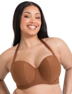 Curvy Kate Luxe-Updated Strapless Bra - Caramel 13 Curvy Kate Luxe-Updated Strapless Bra - Caramel -Belle Lingerie Store 60936 curvy kate luxe updated strapless bra caramel 4