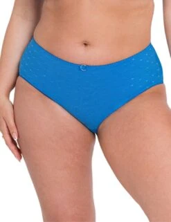 Curvy Kate Victory Polka Shorty Brief - Blue