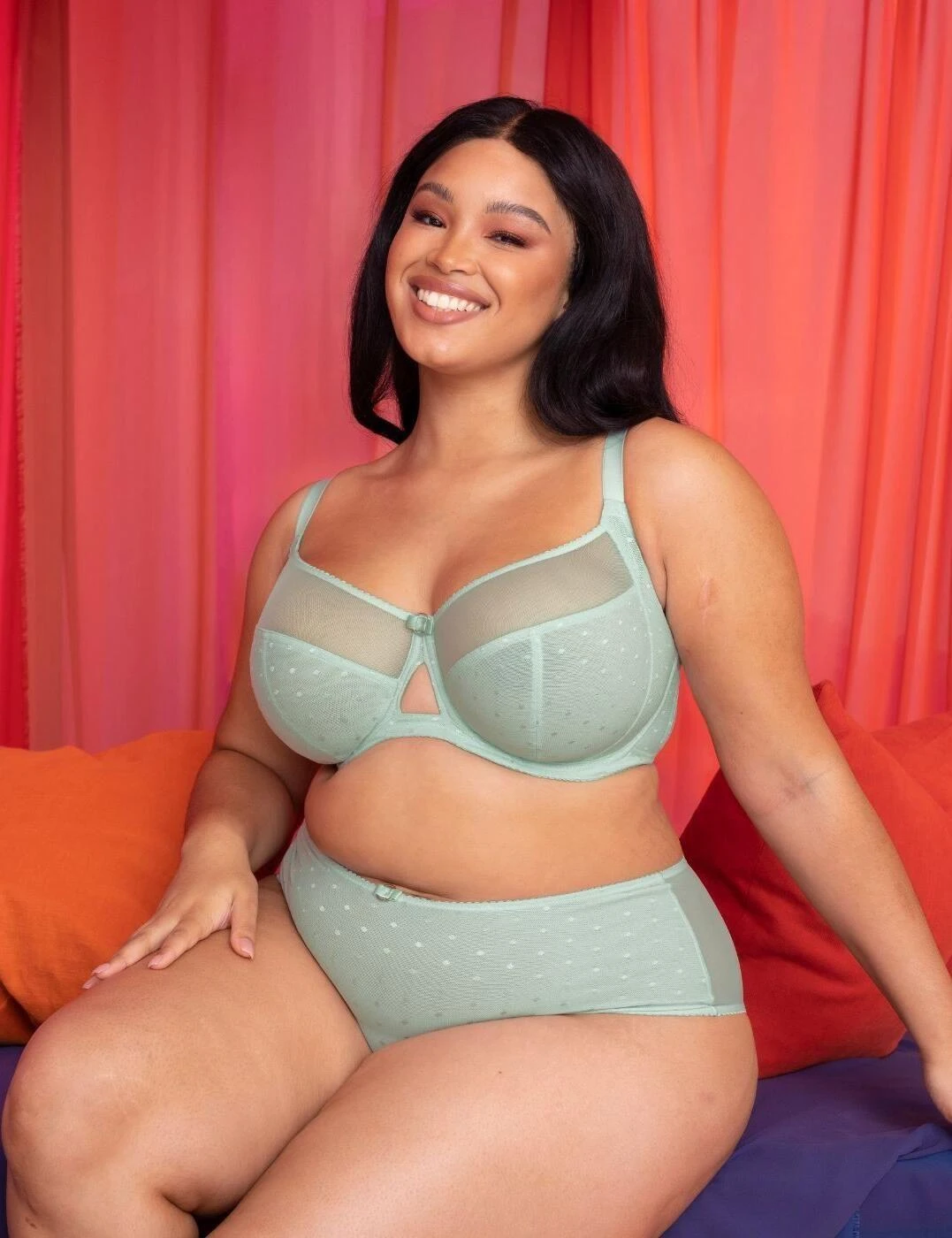 Curvy Kate Victory Polka Shorty Brief - Mint 4 Curvy Kate Victory Polka Shorty Brief - Mint - Image 4