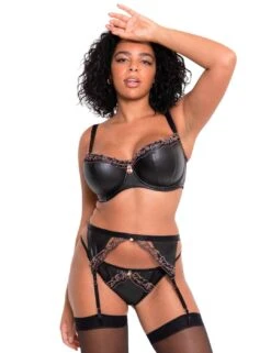 Scantilly By Curvy Kate Key To My Heart Bare Faced Brief - Black -Belle Lingerie Store 61035 scantilly by curvy kate key to my heart bare faced brief black 4
