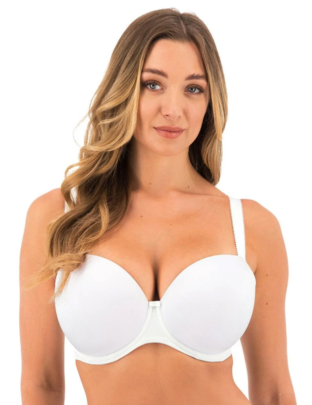 Fantasie Smoothease Moulded T Shirt Bra - White 1 Fantasie Smoothease Moulded T Shirt Bra - White