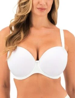 Fantasie Smoothease Moulded T Shirt Bra - White 10 Fantasie Smoothease Moulded T Shirt Bra - White -Belle Lingerie Store 61119 fantasie smoothease moulded t shirt bra white 4