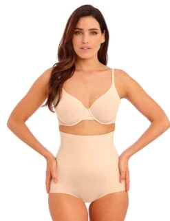 Wacoal Ines Secret High Waist Slimming Brief - Frappe 11 Wacoal Ines Secret High Waist Slimming Brief - Frappe -Belle Lingerie Store 61196 wacoal ines secret high waist slimming brief frappe 4