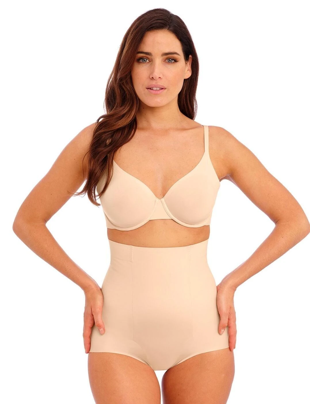 Wacoal Ines Secret High Waist Slimming Brief - Frappe 4 Wacoal Ines Secret High Waist Slimming Brief - Frappe - Image 4