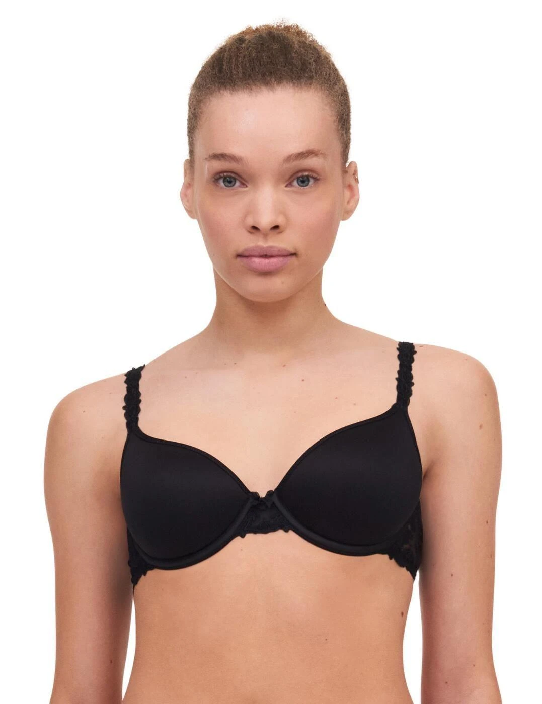 Chantelle Champs Elysees T Shirt Bra - Black 1 Chantelle Champs Elysees T Shirt Bra - Black