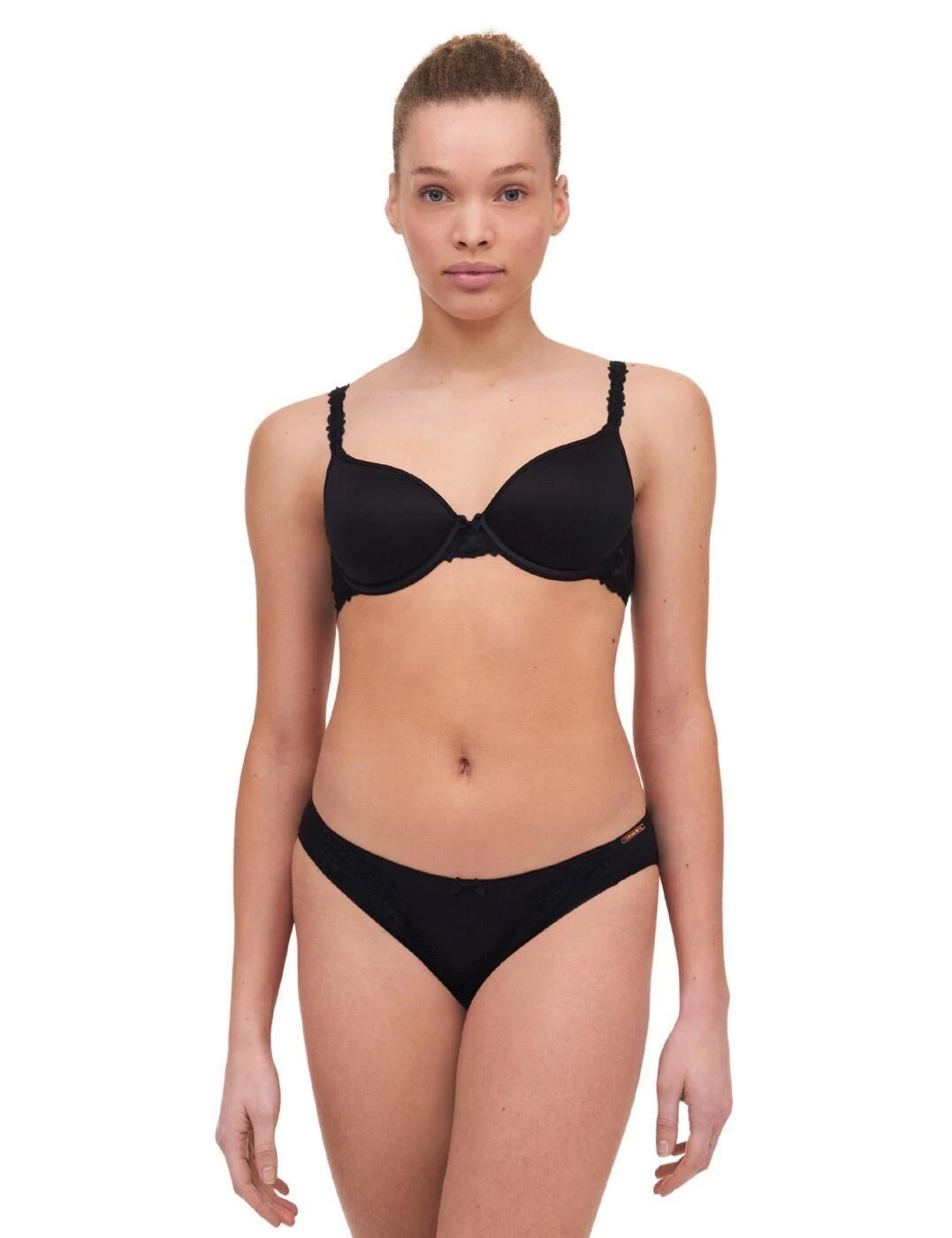 Chantelle Champs Elysees T Shirt Bra - Black 6 Chantelle Champs Elysees T Shirt Bra - Black - Image 6