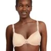 Chantelle Champs Elysees T Shirt Bra - Cappuccino