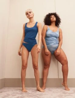 Sloggi Go Top 2 Pack - Blue - Dark Combination -Belle Lingerie Store 61228 sloggi go top 2 pack blue dark combination 9