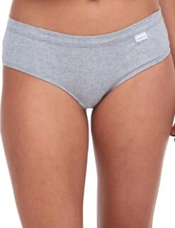 Chantelle Cotton Comfort Shorty Brief - Heather Grey