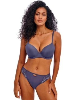 Freya Undetected Moulded T Shirt Bra - Dusk -Belle Lingerie Store 61375 freya undetected moulded t shirt bra dusk 7