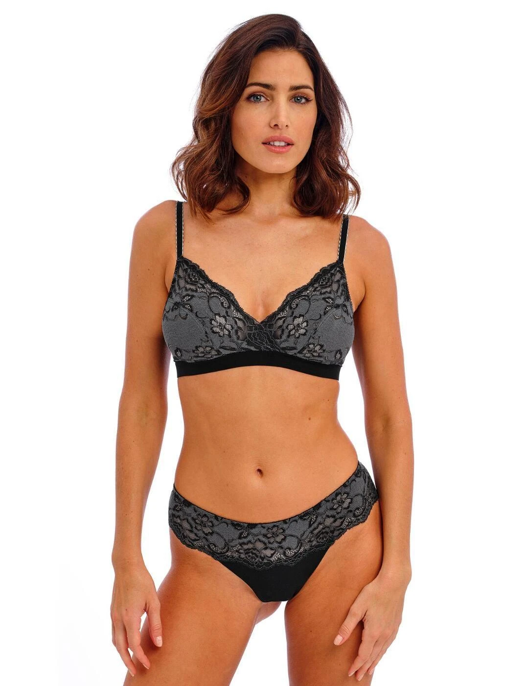 Wacoal Florilege Non Wired Bralette - Black 5 Wacoal Florilege Non Wired Bralette - Black - Image 5