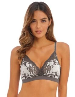 Wacoal Florilege Non Wired Bralette - Inky Flower