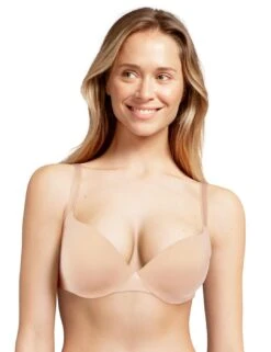 Chantelle Essentaill Push Up Bra - Golden Beige