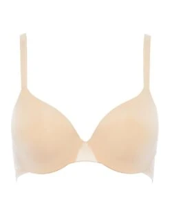 Chantelle Essentaill T Shirt Bra - Golden Beige 5 Chantelle Essentaill T Shirt Bra - Golden Beige -Belle Lingerie Store 61472 chantelle essentaill t shirt bra golden beige 2