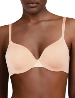 Chantelle Essentaill T Shirt Bra - Golden Beige 6 Chantelle Essentaill T Shirt Bra - Golden Beige -Belle Lingerie Store 61472 chantelle essentaill t shirt bra golden beige 3