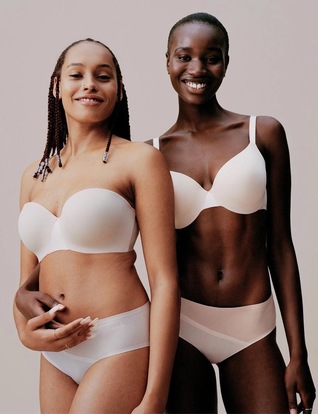 Chantelle Essentaill T Shirt Bra - Golden Beige 4 Chantelle Essentaill T Shirt Bra - Golden Beige - Image 4