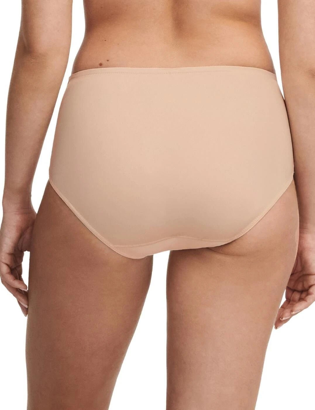 Chantelle Every Curve High Waist Brief - Golden Beige 2 Chantelle Every Curve High Waist Brief - Golden Beige - Image 2