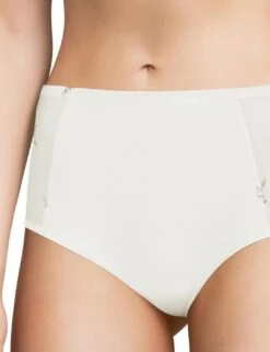 Chantelle Every Curve High Waist Brief - Milk 8 Chantelle Every Curve High Waist Brief - Milk -Belle Lingerie Store 61481 chantelle every curve high waist brief milk 4
