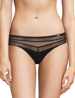 Chantelle Festivite Tanga Brief - Black