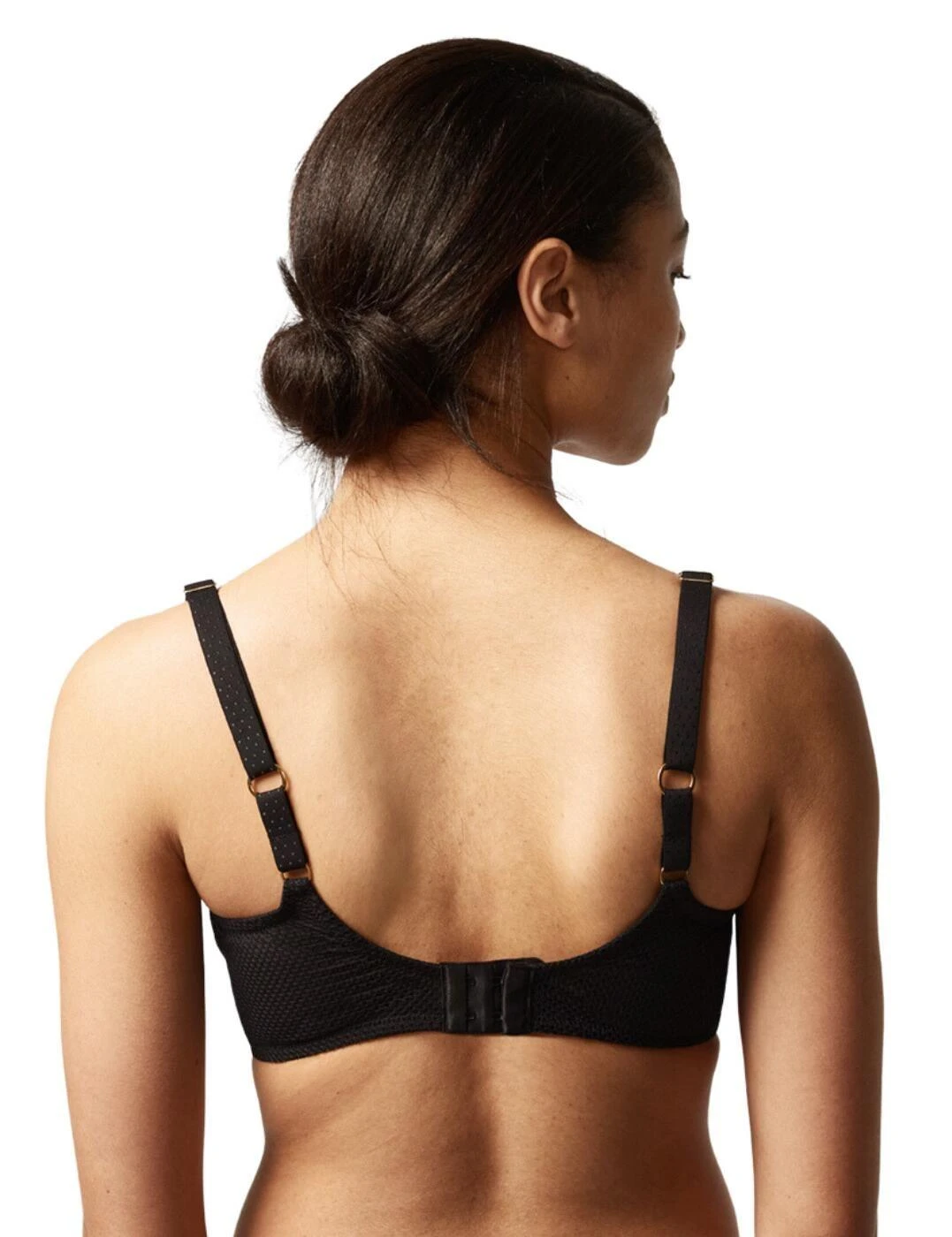 Chantelle Fleurs Full Coverage Underwired Bra - Black 2 Chantelle Fleurs Full Coverage Underwired Bra - Black - Image 2