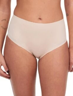 Chantelle Pure Light High Waist Brief - Golden Beige