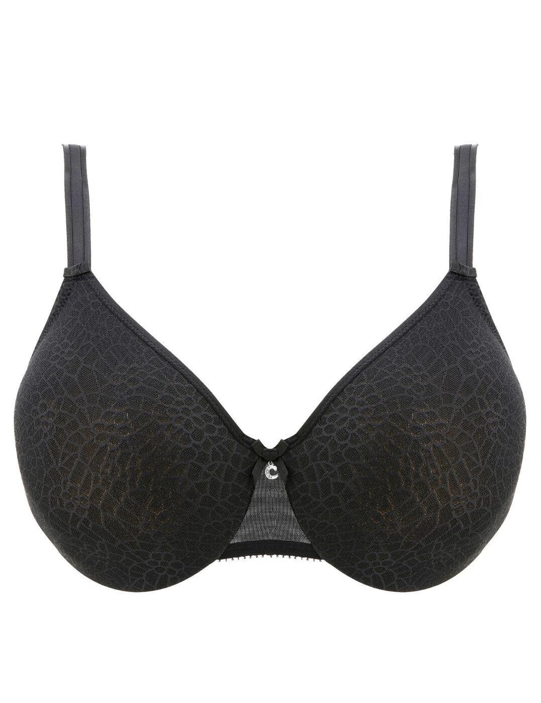 Chantelle Magnifique Moulded Bra - Black 3 Chantelle Magnifique Moulded Bra - Black - Image 3
