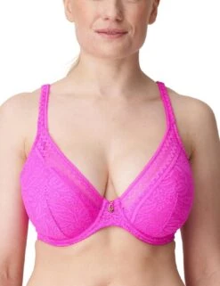 Prima Donna Twist Palermo Half Padded Plunge Bra - Cactus Flower -Belle Lingerie Store 61563 prima donna twist palermo half padded plunge bra cactus flower 4