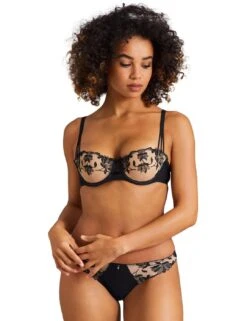 Aubade Lovessence Tanga Brief - Noir -Belle Lingerie Store 61607 aubade lovessence tanga brief noir 6