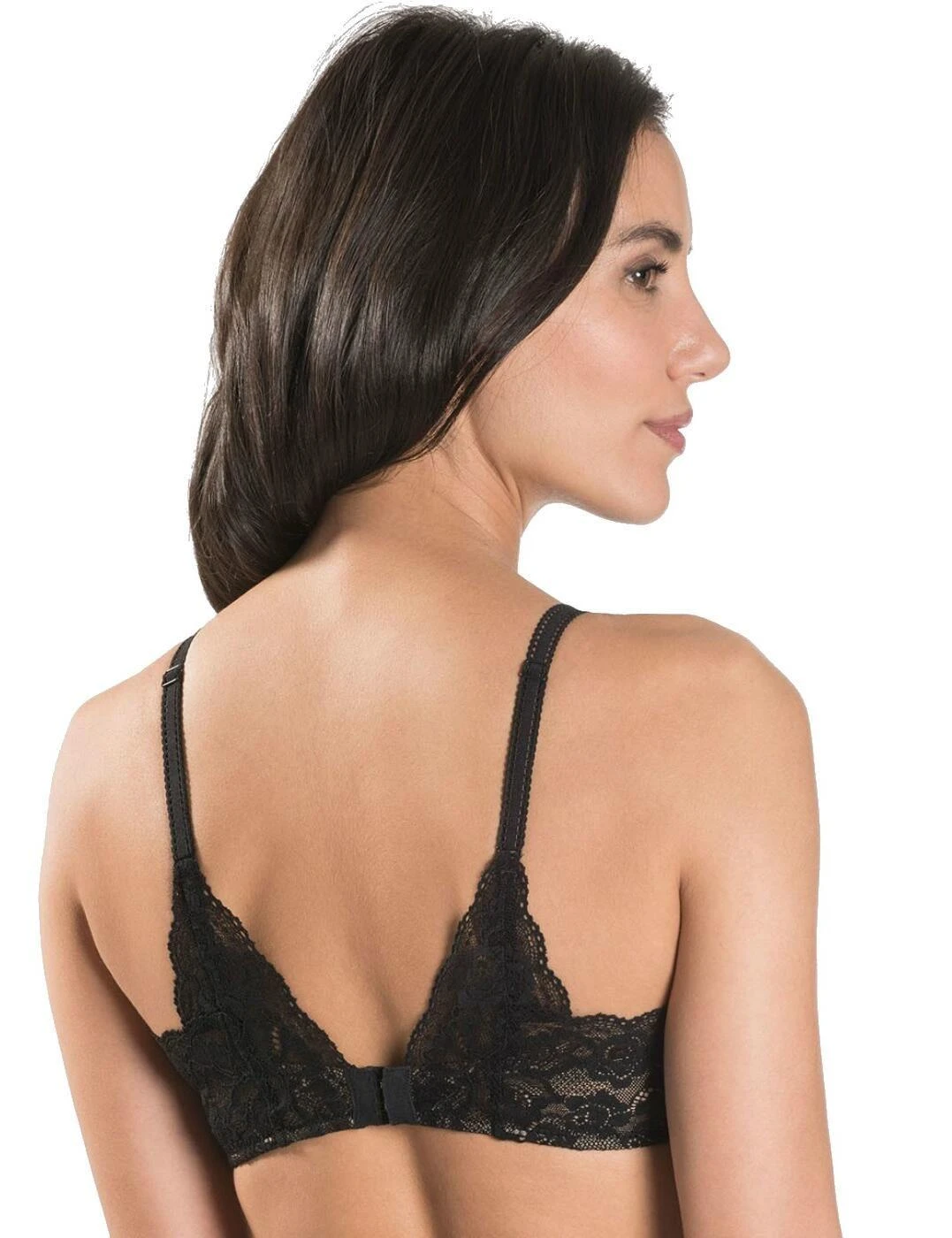 Aubade Rosessence Spacer T Shirt Bra - Noir 2 Aubade Rosessence Spacer T Shirt Bra - Noir - Image 2