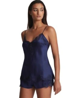 Aubade Toi Mon Amour Pyjama Camisole Top - Marine -Belle Lingerie Store 61631 aubade toi mon amour pyjama camisole top marine 5