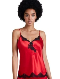 Aubade Toi Mon Amour Pyjama Camisole Top - Rouge Passion