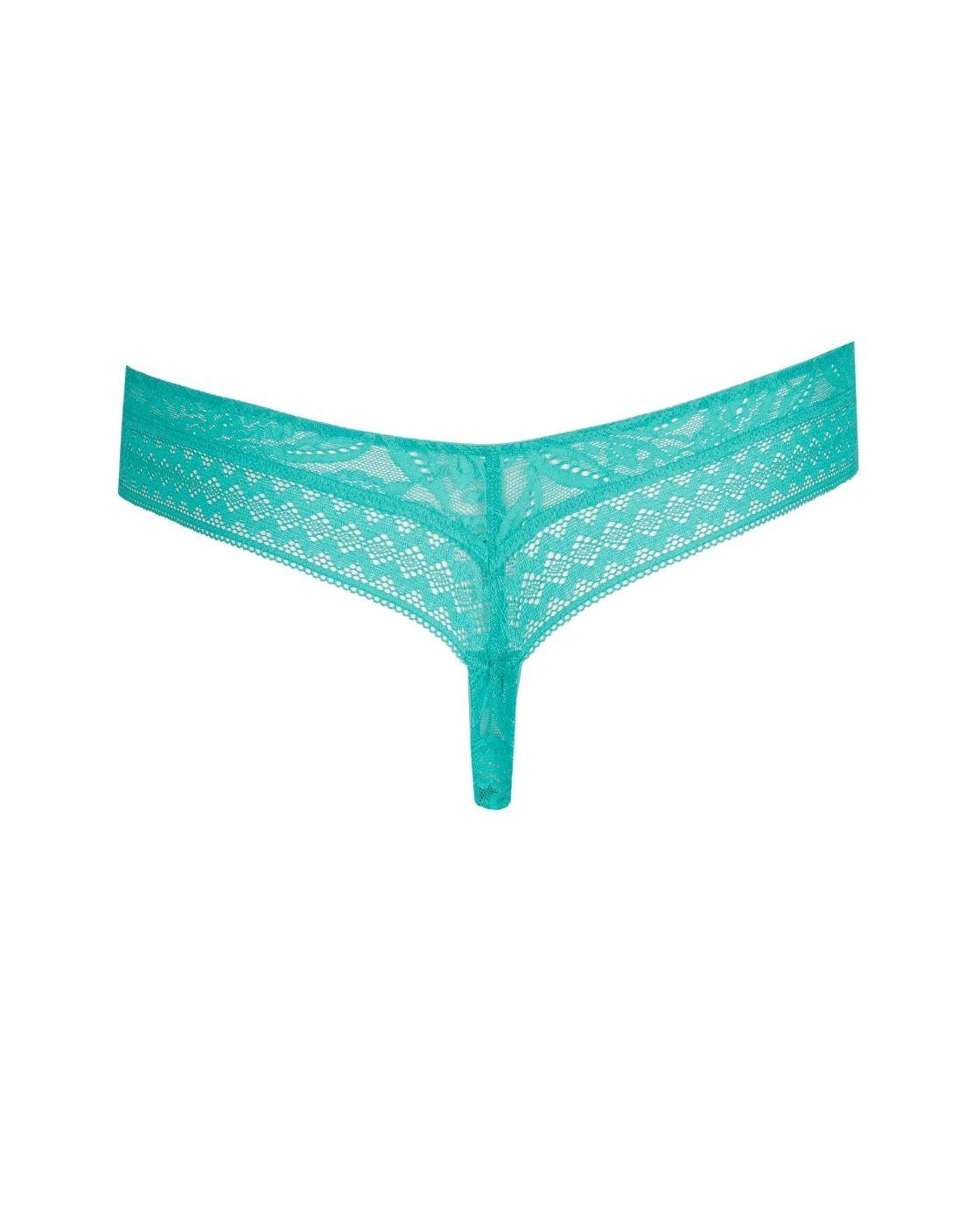 Prima Donna Twist Palermo Thong - Sunny Teal 5 Prima Donna Twist Palermo Thong - Sunny Teal - Image 5