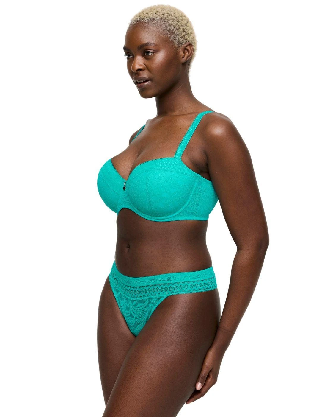 Prima Donna Twist Palermo Thong - Sunny Teal 8 Prima Donna Twist Palermo Thong - Sunny Teal - Image 8