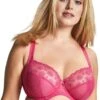 Sculptresse By Panache Harmony Plunge Bra - Hot Pink