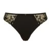 Sculptresse By Panache Nova Thong - Black/Gold