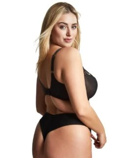 Sculptresse By Panache Nova Thong - Black/Gold -Belle Lingerie Store 61723 sculptresse by panache nova thong blackgold 4