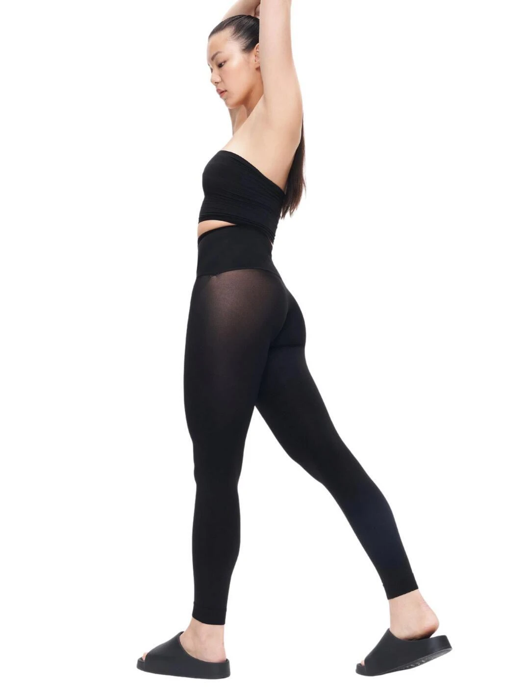Heist The 125 Cut Off Tights - Black 6 Heist The 125 Cut Off Tights - Black - Image 6