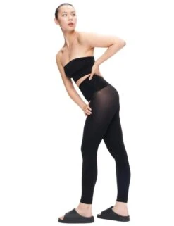 Heist The 125 Cut Off Tights - Black 16 Heist The 125 Cut Off Tights - Black -Belle Lingerie Store 61847 heist the 125 cut off tights black 7