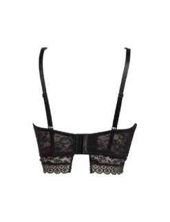 Pour Moi Rebel Underwired Strapless Longline Bra - Black 8 Pour Moi Rebel Underwired Strapless Longline Bra - Black -Belle Lingerie Store 62008 pour moi rebel underwired strapless longline bra black 3