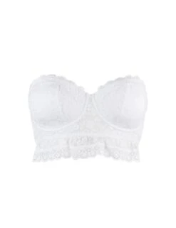 Pour Moi Rebel Underwired Strapless Longline Bra - White 9 Pour Moi Rebel Underwired Strapless Longline Bra - White -Belle Lingerie Store 62008 pour moi rebel underwired strapless longline bra white 3