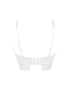 Pour Moi Rebel Underwired Strapless Longline Bra - White 10 Pour Moi Rebel Underwired Strapless Longline Bra - White -Belle Lingerie Store 62008 pour moi rebel underwired strapless longline bra white 4