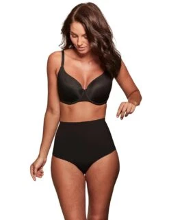 Pour Moi Definitions Shaping Control Thong - Black -Belle Lingerie Store 62079 pour moi definitions shaping control thong black 3